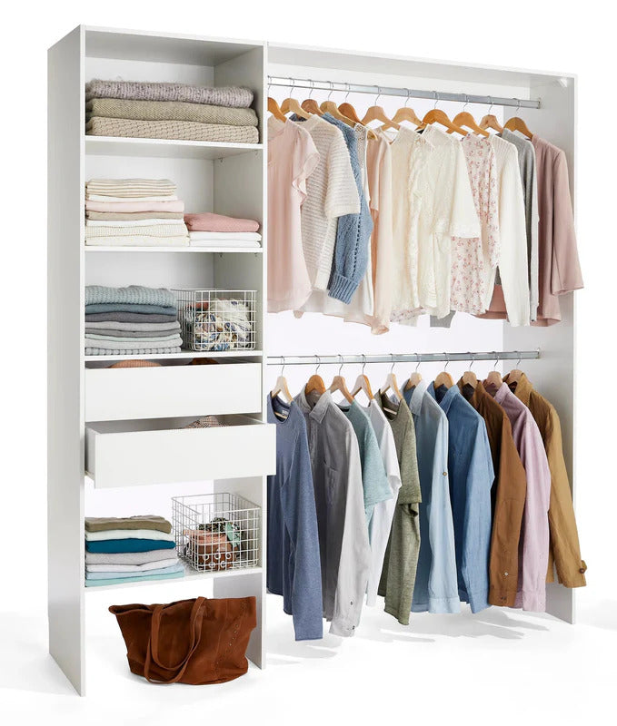 Kit dressing 1 colonne réversible Zodiak coloris blanc