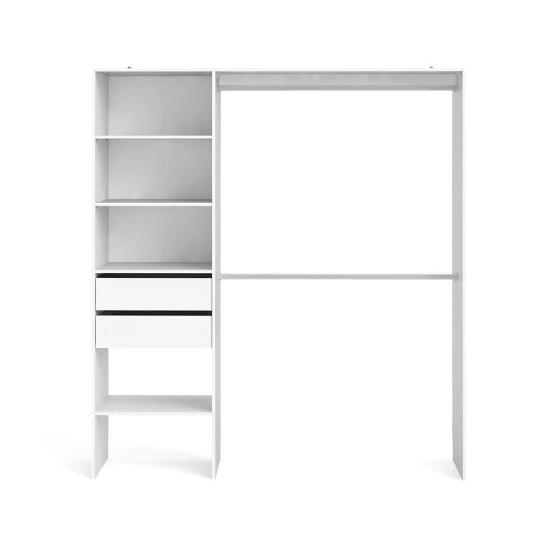 Kit dressing 1 colonne réversible Zodiak coloris blanc