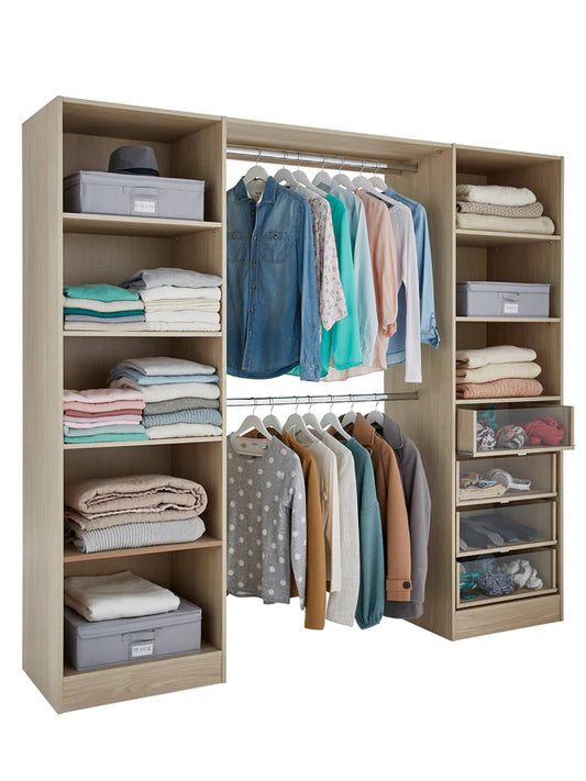 Kit dressing Qazar effet chêne