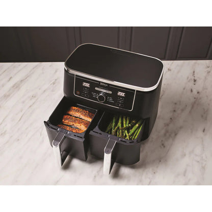 Ninja AF400EU friteuse Double 9,5 L Autonome 2470 W